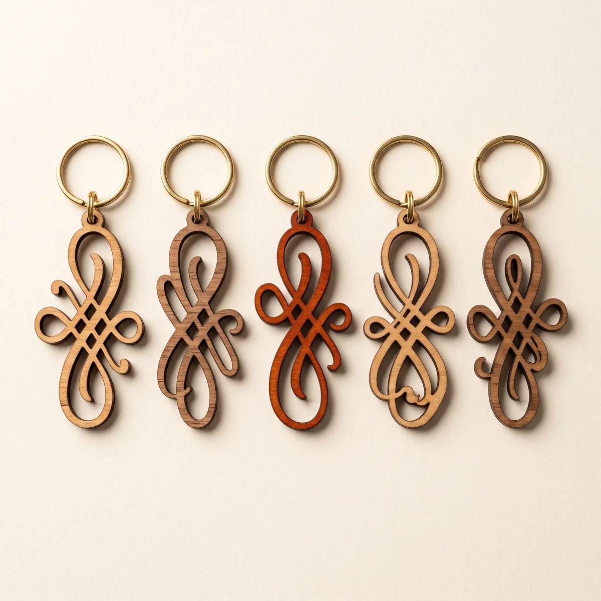 Personalized Name Keychain (Set of 5)