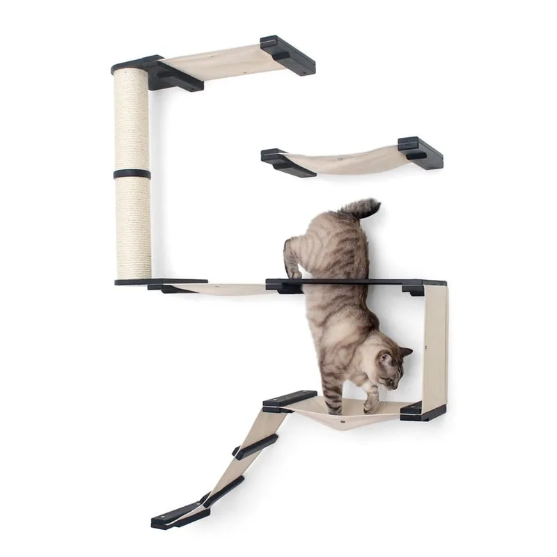 Modern cat condo, deluxe
