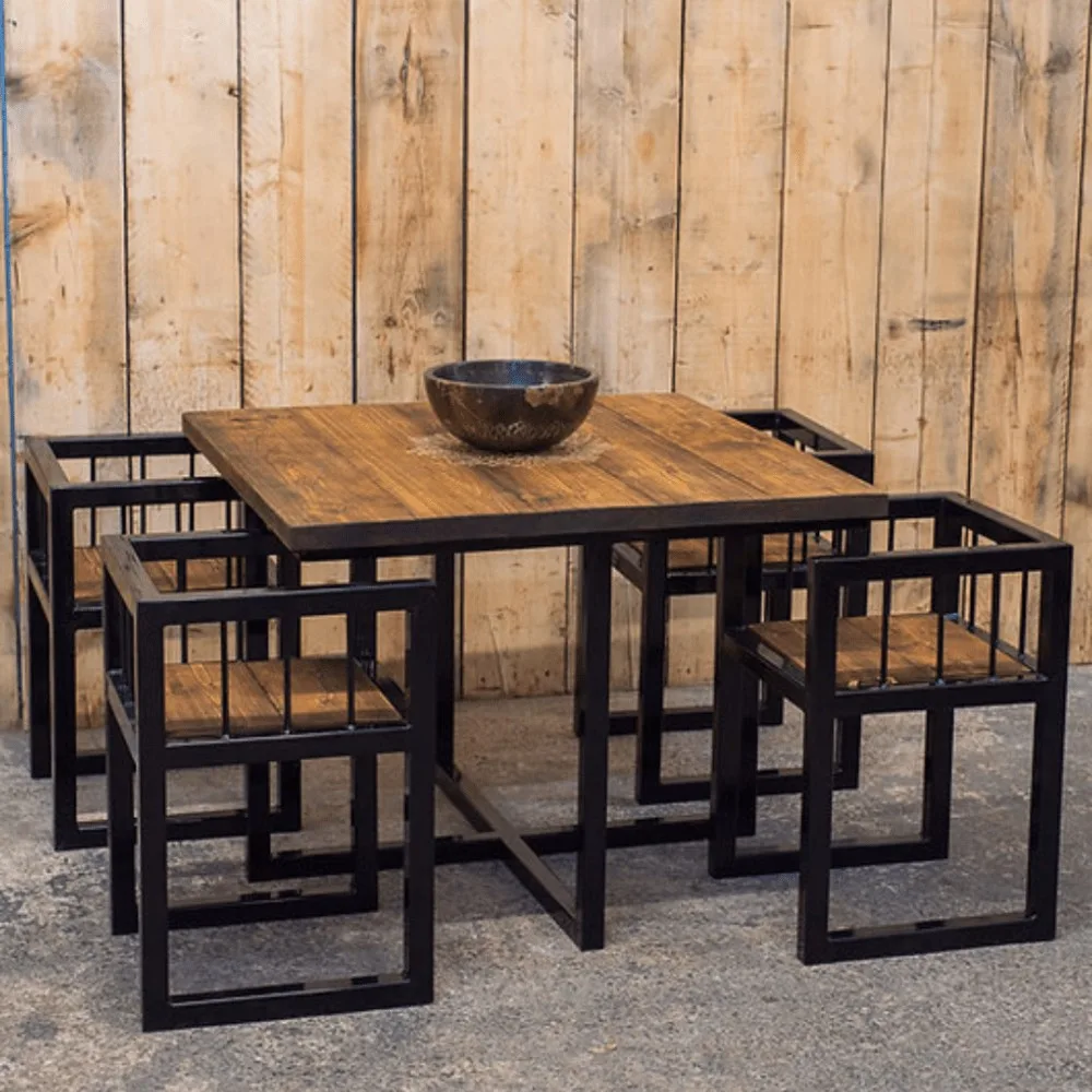 4-Seater Space Saver Table and Chairs