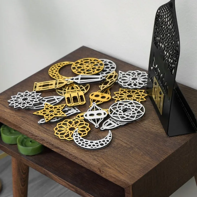 Ramadan Ornaments, Eid Decoration - Islamic Wall Art