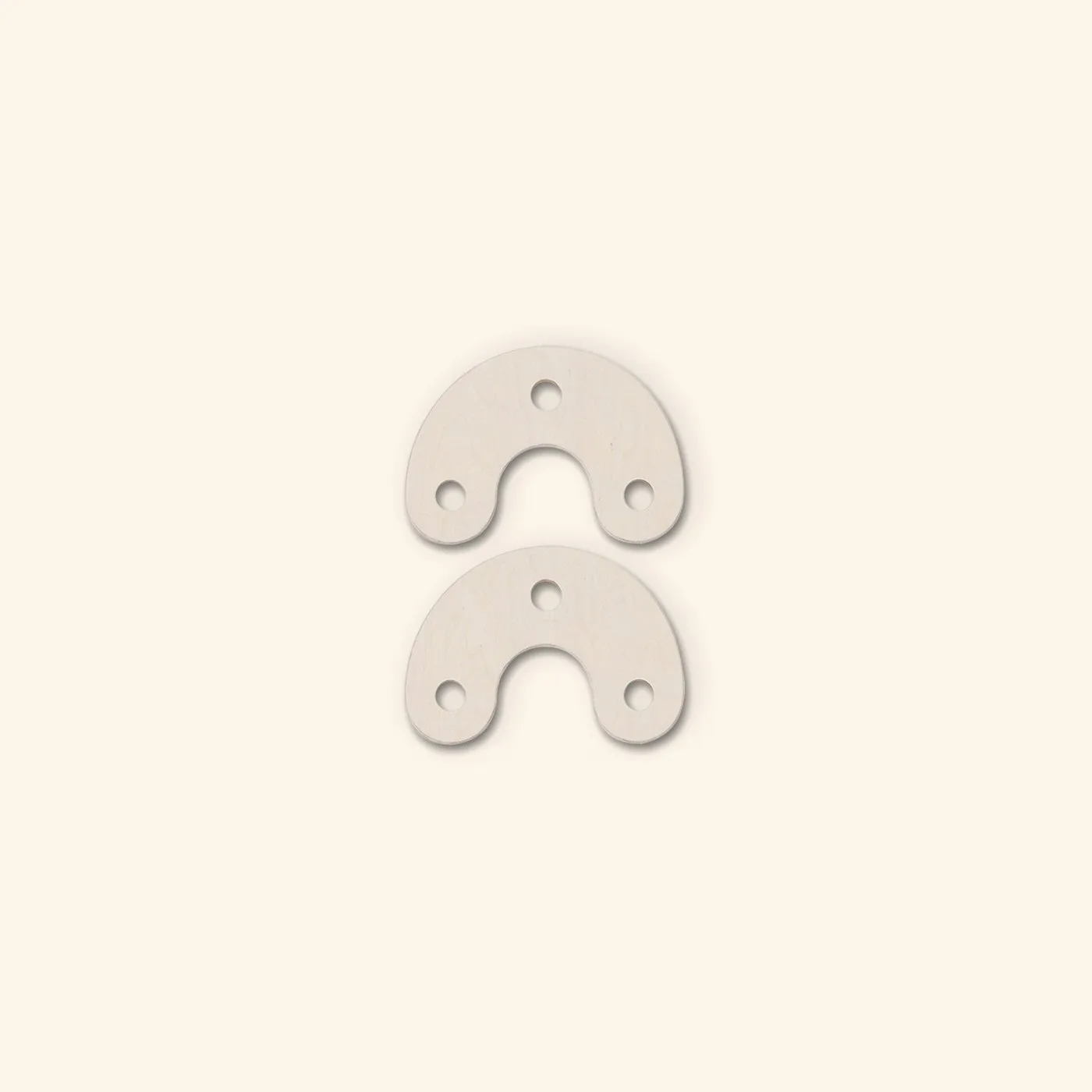 Balance beam piece, curved