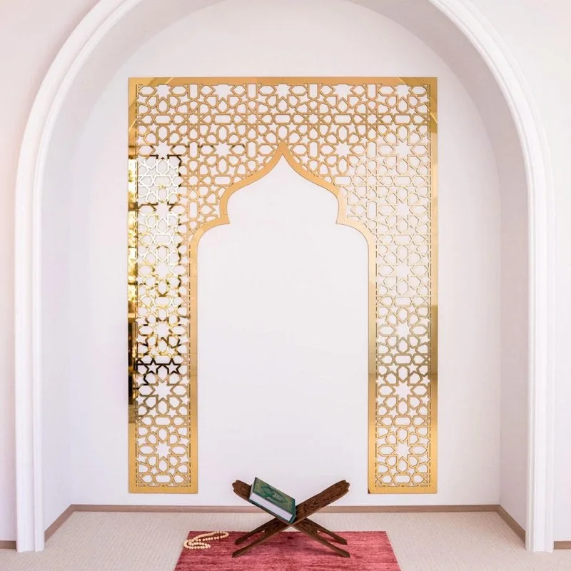 Mihrap Decor for Prayer Corners