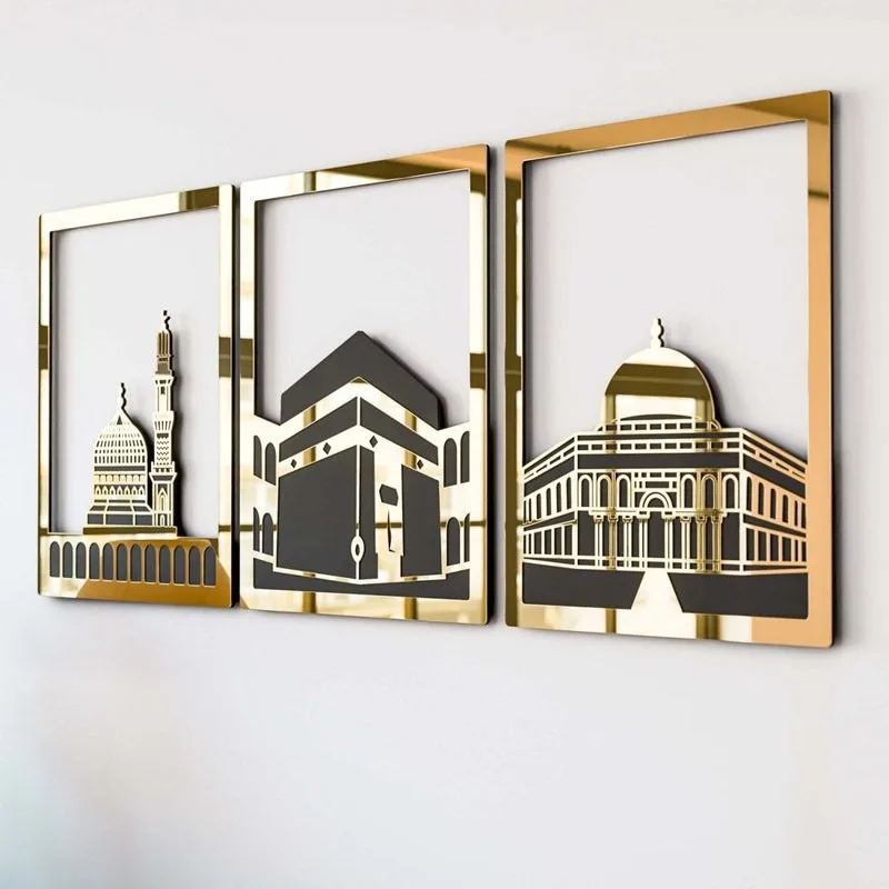 Masjid Al-Haram (Kaaba), Masjid An-Nabawi, Masjid Al Aqsa