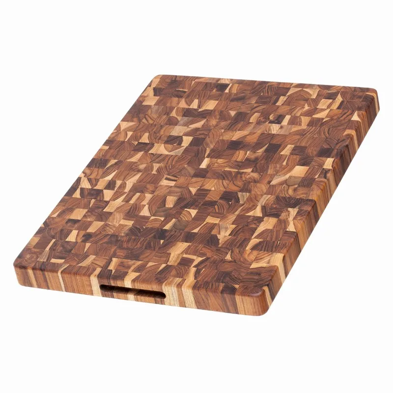 End-grain butcher block board, medium