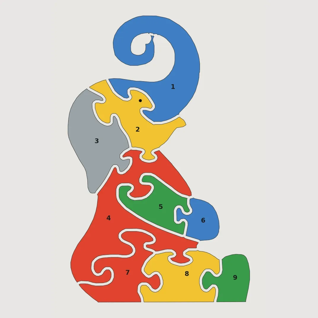 Elephant number puzzle