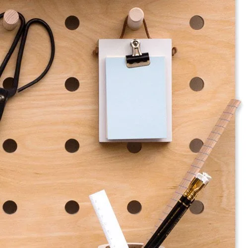 Mini Clipboard for Pegboards