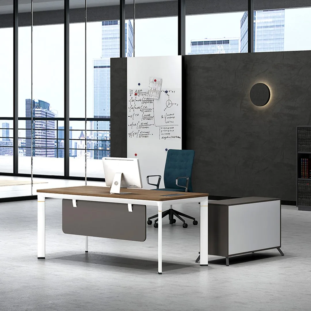 White manager table M-12