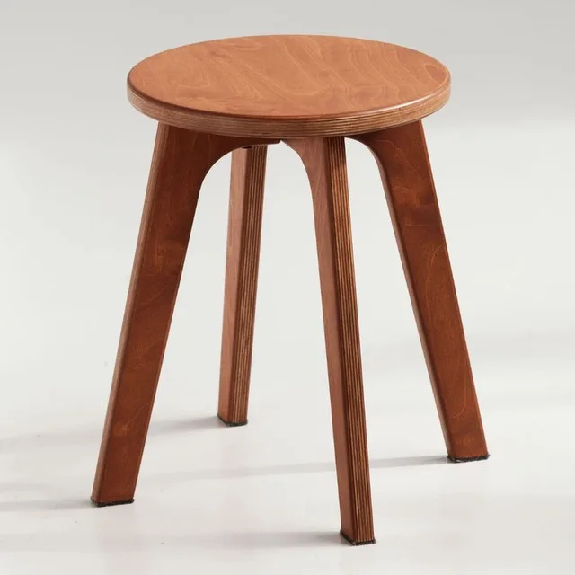 Mid-Century Stool · Round