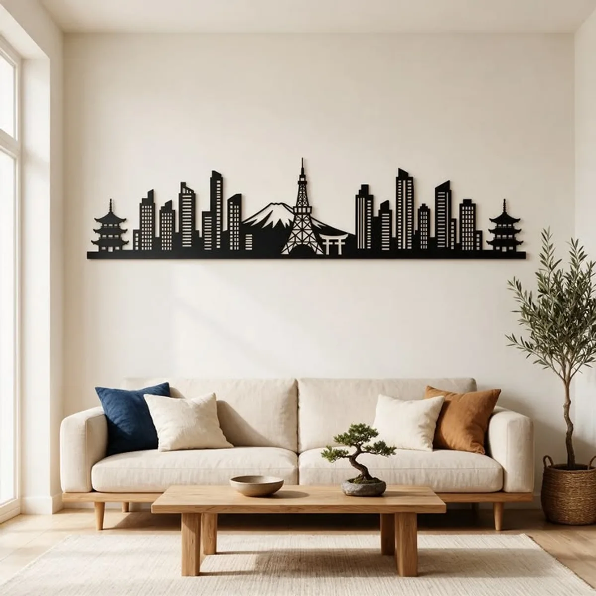 Tokyo Skyline Wall Art