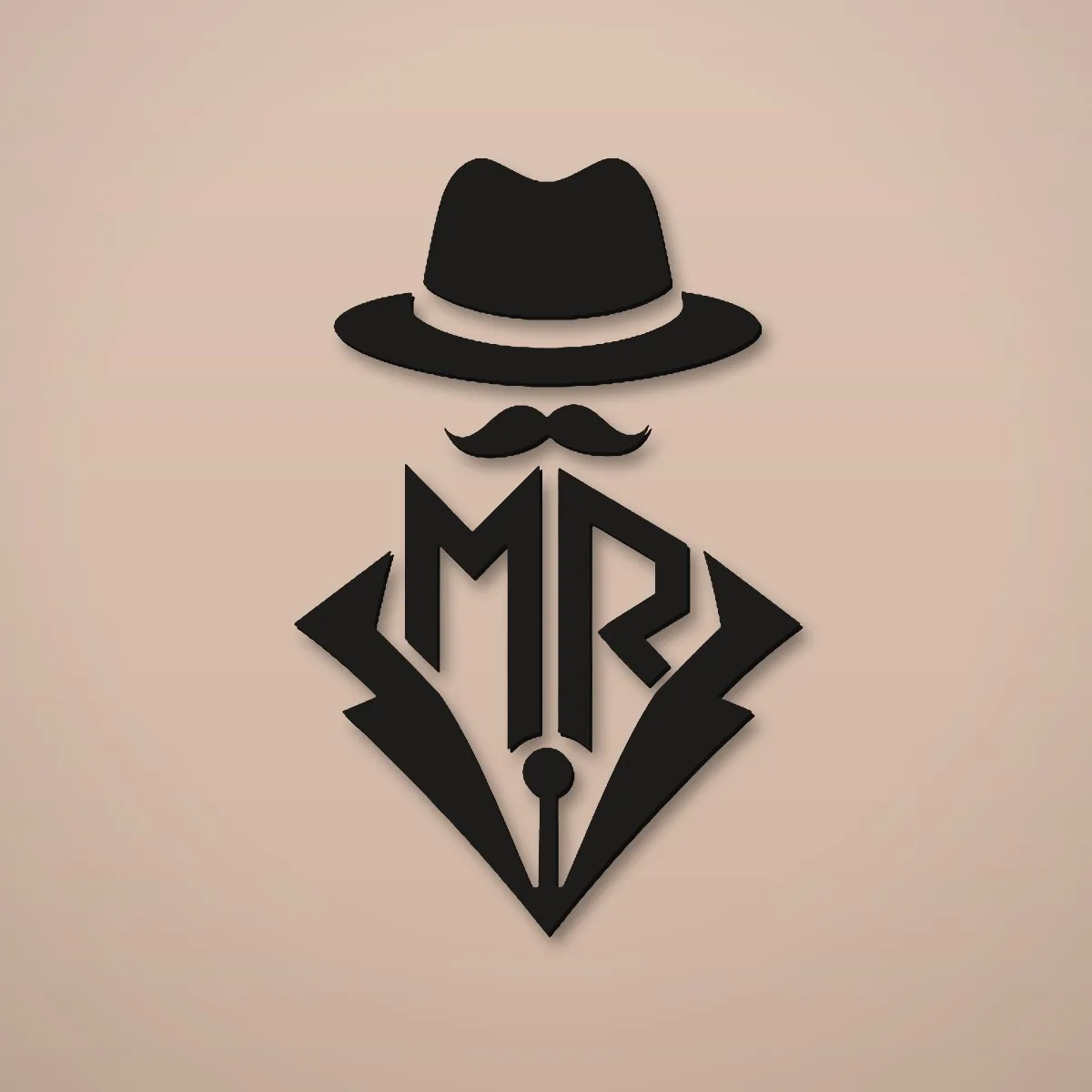 Gentleman Monogram Sign