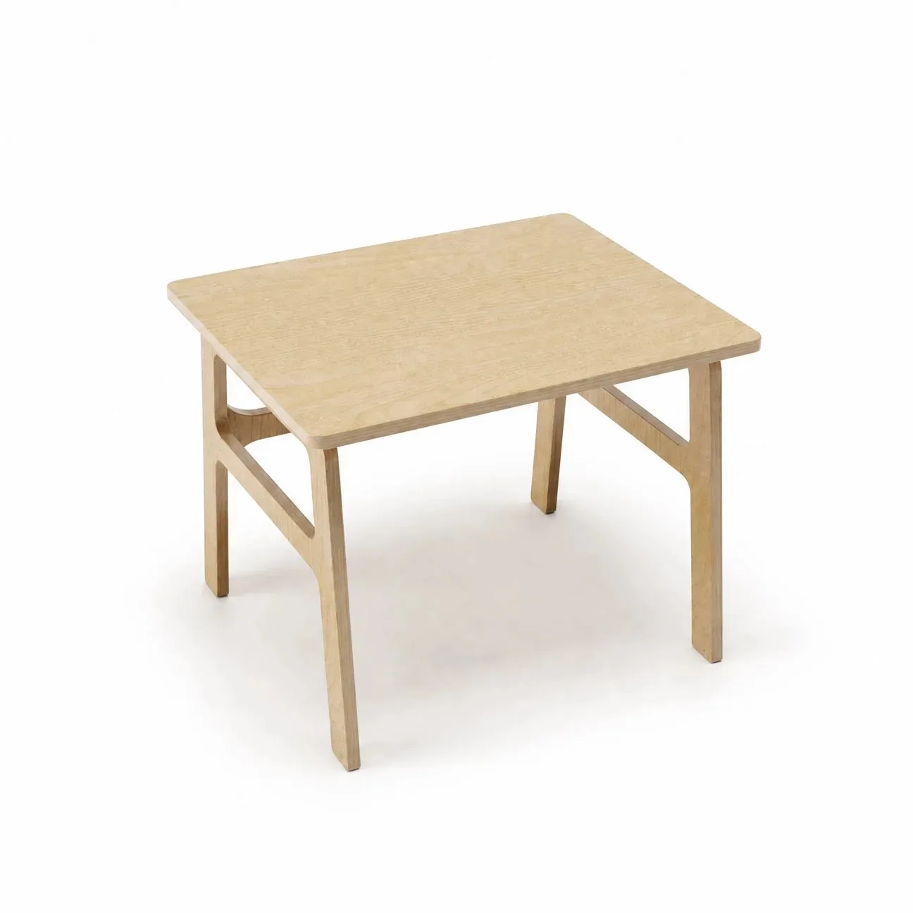 Kids table, oak and walnut