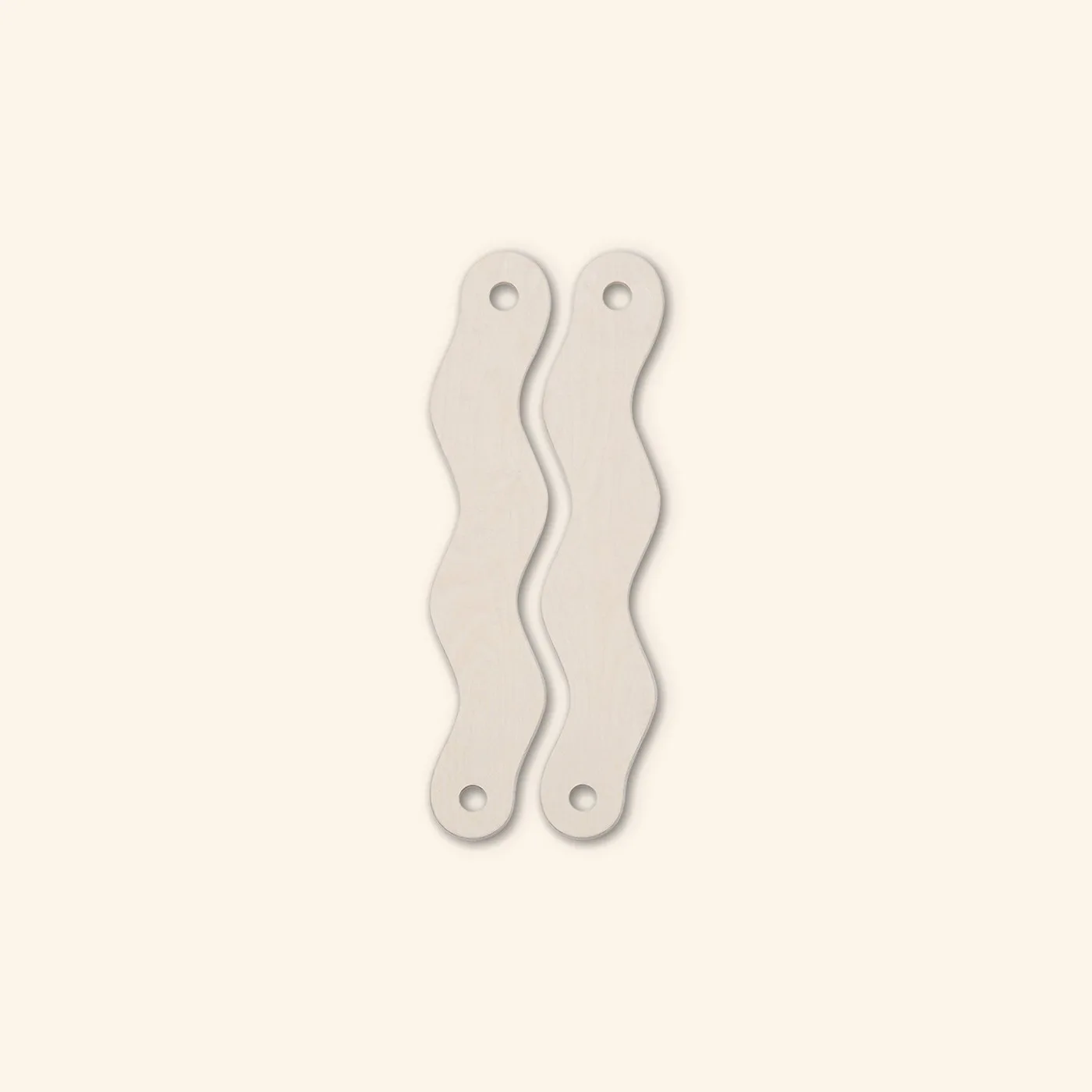 Balance beam piece, long wavy