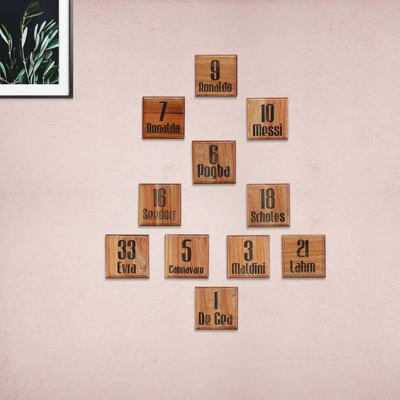 Personalized Dream Team Wooden Blocks