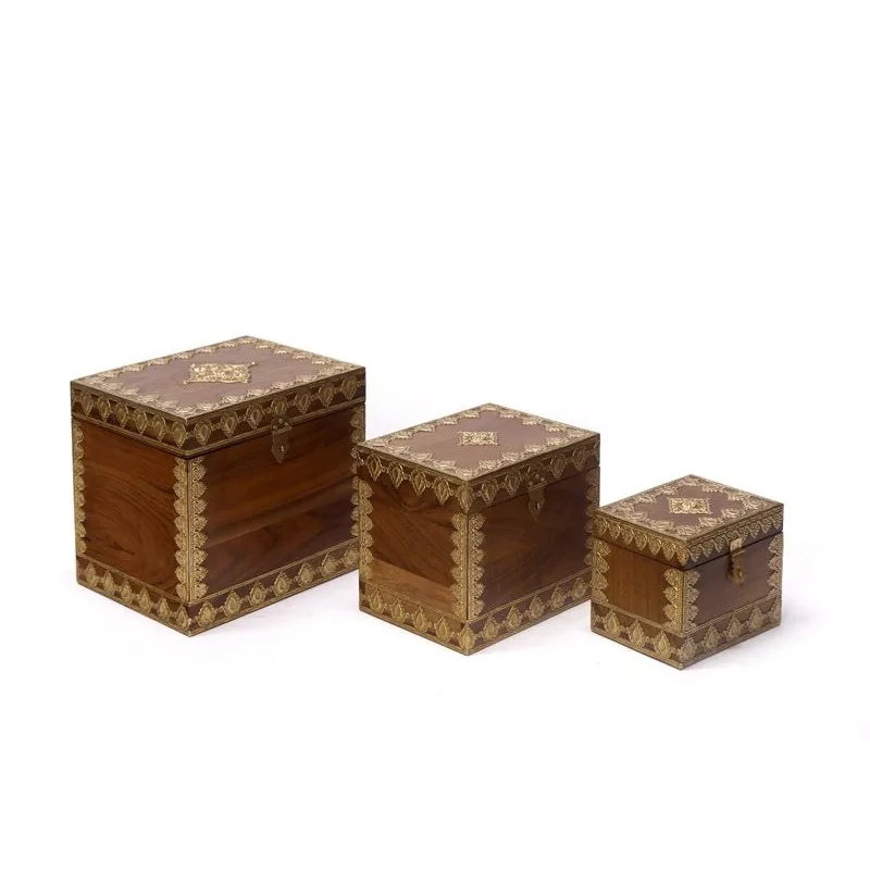 Wooden Square Box