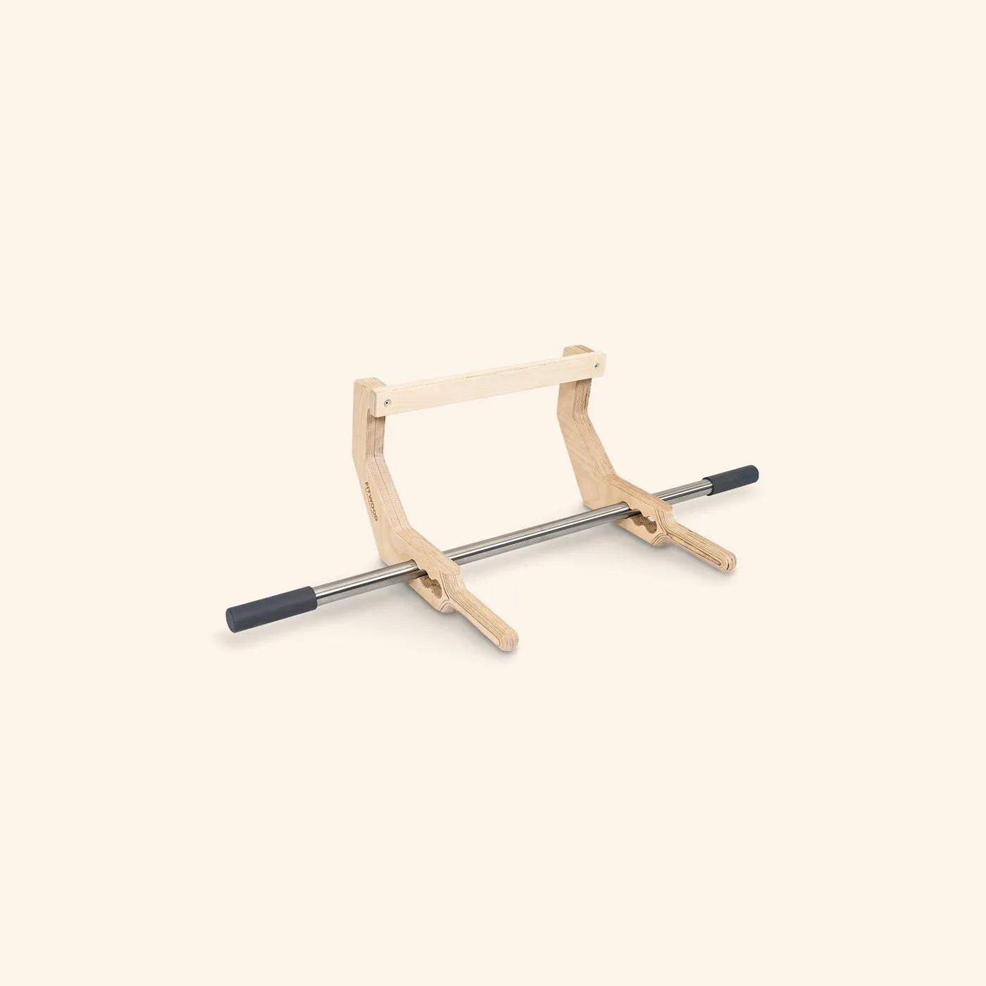 Wooden pull-up bar, no drilling