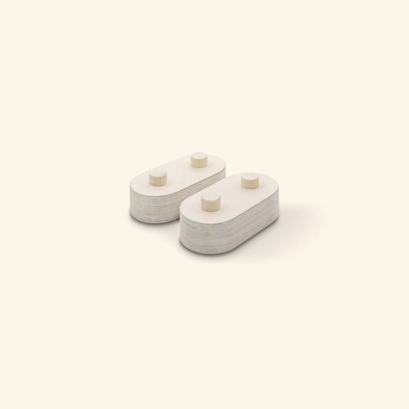 Balance beam connector, double